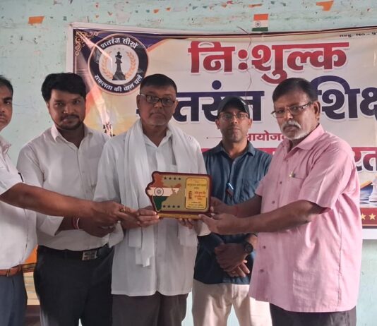 नशें और अपराध से दुर रखने का सशक्त माध्यम है खेल:- प्रेम कुमार यशवंत